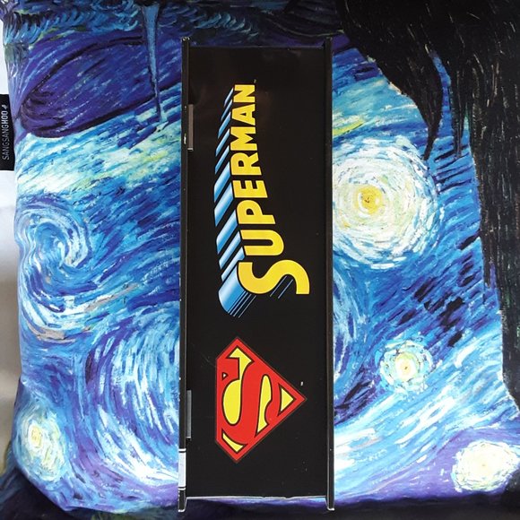 SUPERMAN 2001 DC Comics Lg T-Shirt In Collectible Metal Box New Unopened 2010 - Picture 10 of 16